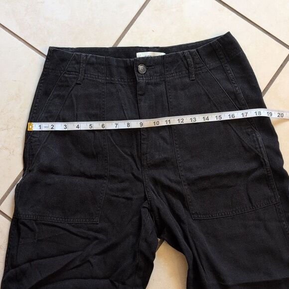 Everlane The Utility Pant In Buttersoft Black Size 6 - Picture 9 of 13